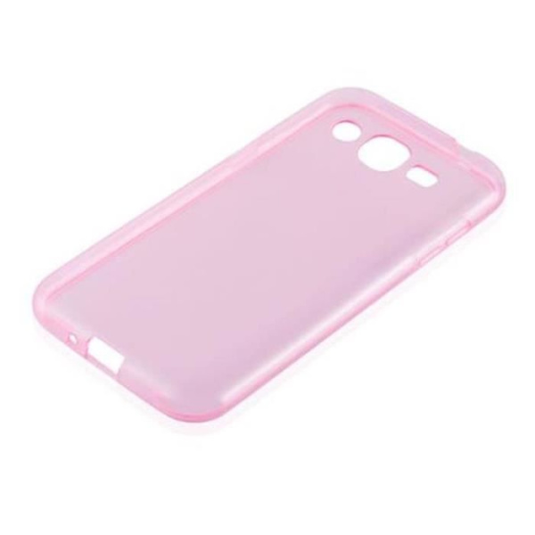 Samsung Galaxy J2 2015 Fodral (5) LJUSROSA TRANSPARENT Cadorabo AIR TPU Silikonskydd Fodral Skydd Ultra Slim Bumper