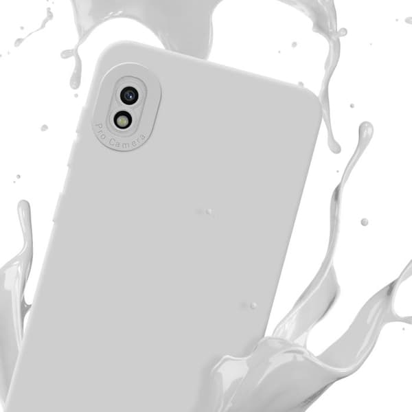 Skyddsfodral för Samsung Galaxy A10 i FLUID VIT Stötsäker Vit