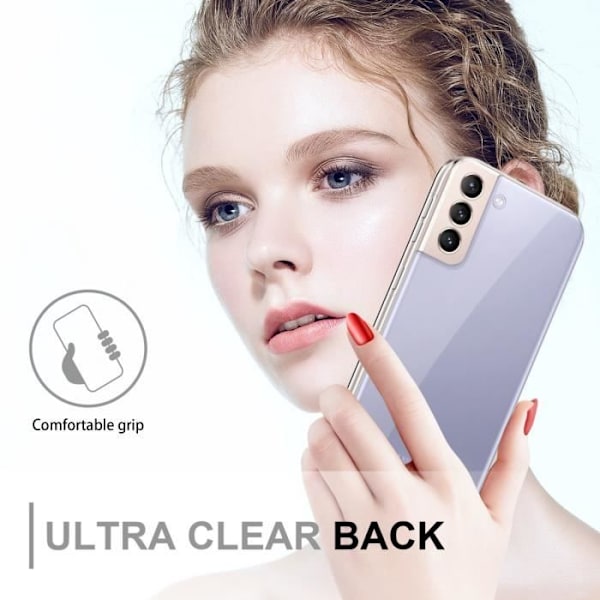 Fodral till Samsung Galaxy S22 PLUS Fodral i TRANSPARENT Fodral Fodral Fodral 360° helkroppsskydd Skärmskydd