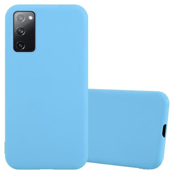 Skyddsfodral för Samsung Galaxy S20 FE CANDY BLÅ Stötabsorberande Silikon Blå