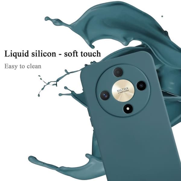 Skyddsfodral för Honor Magic 6 Lite 5G Stötabsorberande i LIQUID GREEN Grön