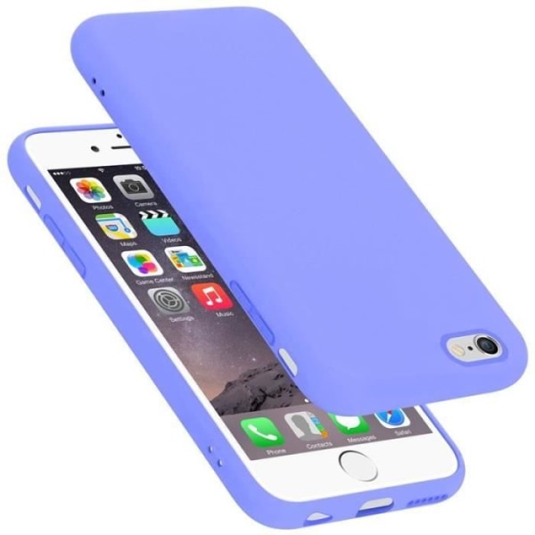 Coque - CADORABO - Apple iPhone 6 - Lila - Silikon TPU - Skydd 360° Lila
