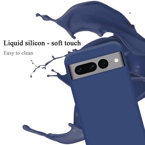 Skal för Google PIXEL 7 PRO Stötabsorberande i LIQUID BLUE Blå