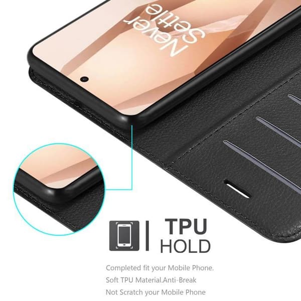Etui för OnePlus 13R i JET BLACK Svart
