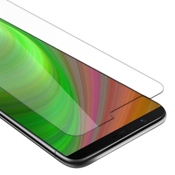 Skärmskydd - CADORABO - OnePlus 5T - Härdat glas - Reptåligt - Osynligt skydd Vit