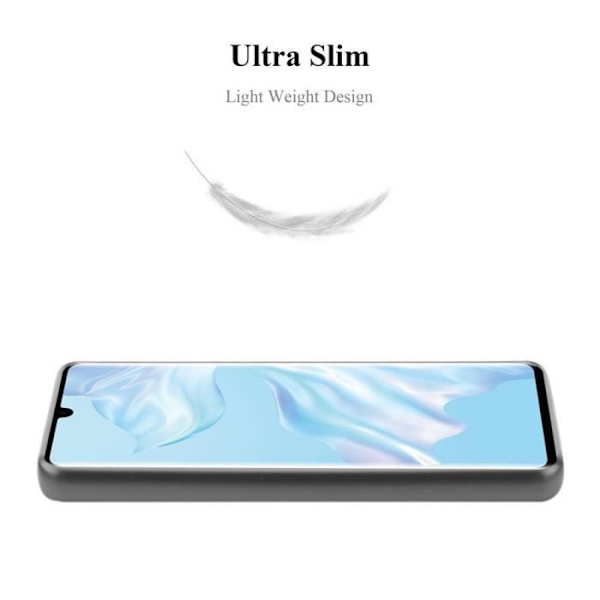 Coque - CADORABO - Huawei P30 PRO - Metallisk Grå - Mjuk Skydd - Tunn Design METALLISK GRÅ