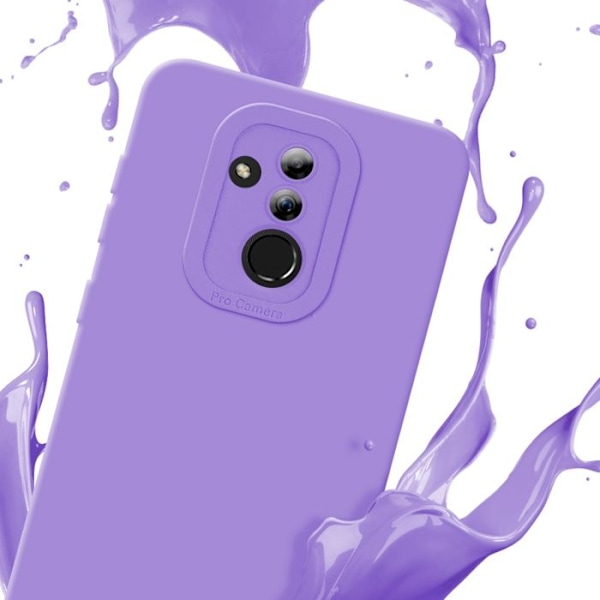 Fodral till Huawei MATE 20 LITE i FLUID LIGHT LILA Fodral Fodral i flexibelt TPU silikonskydd Lila