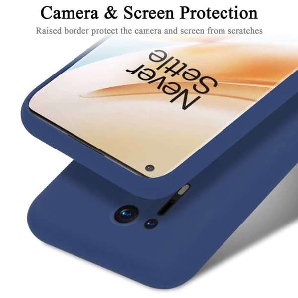 Skyddsfodral för OnePlus 8 PRO Stötskydd i LIQUID BLUE Blå