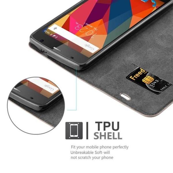 Cadorabo Fodral till ZTE BLADE L5 i KAFFEBRUNT