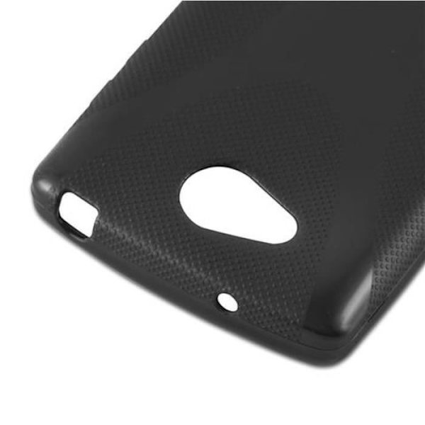 LG JOY Fodral i JET BLACK från Cadorabo DESIGN
