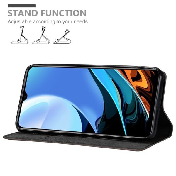 Fodral för Xiaomi RedMi 9T / POCO M3 i KAFFEBRUNT brun
