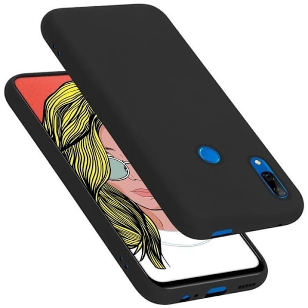 Telefonfodral - CADORABO - Huawei P SMART Z / Y9 Prime 2019 / Enjoy 10 Plus - Silikon TPU - Svart Svart