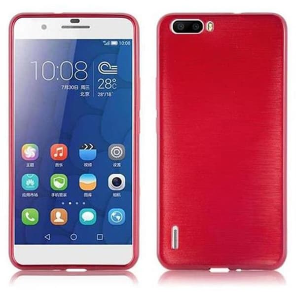 Fodral för Honor 6 PLUS i RÖD Skyddsetui Röd