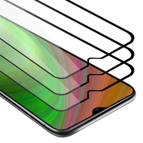 Cadorabo 3x helskärmsskydd för Samsung Galaxy M30s in - 3x härdat skärmskyddsglas (härdat)