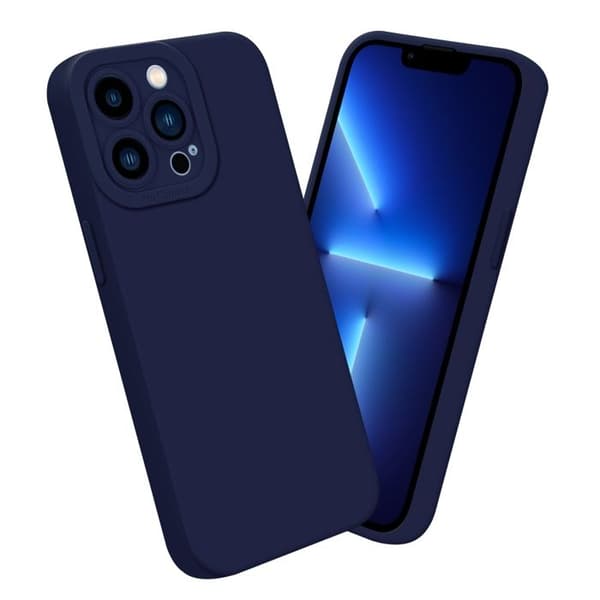 Skyddsfodral för iPhone 12 PRO i MÖRKBLA NÄRINGSSKYDD Blå