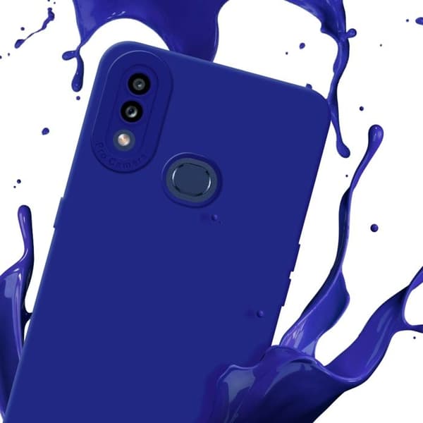 Skyddsfodral för Samsung Galaxy A10s / M01s i FLUID BLÅ Stötsäker Blå
