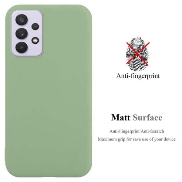 Fodral för Samsung Galaxy A33 5G Fodral i CANDY PASTEL GREEN Fodral Skydd Silikon TPU Fodral