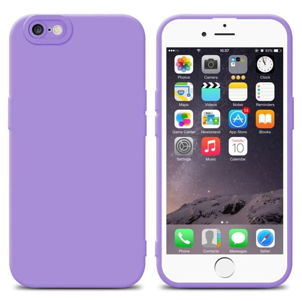 Skyddsfodral för iPhone 6 PLUS / 6S PLUS i LJUS VIOLETT Antichock Violett