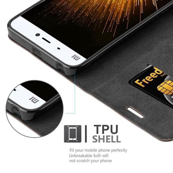 Cadorabo Fodral till Xiaomi Mi 5 i KAFFEBRUNT