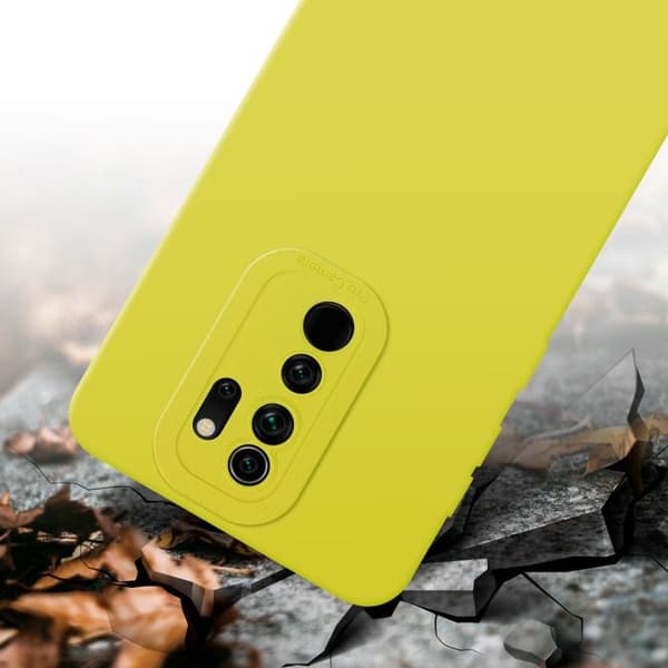 Skyddsfodral för Xiaomi RedMi NOTE 8 PRO i FLUID GUL Antichock Gul