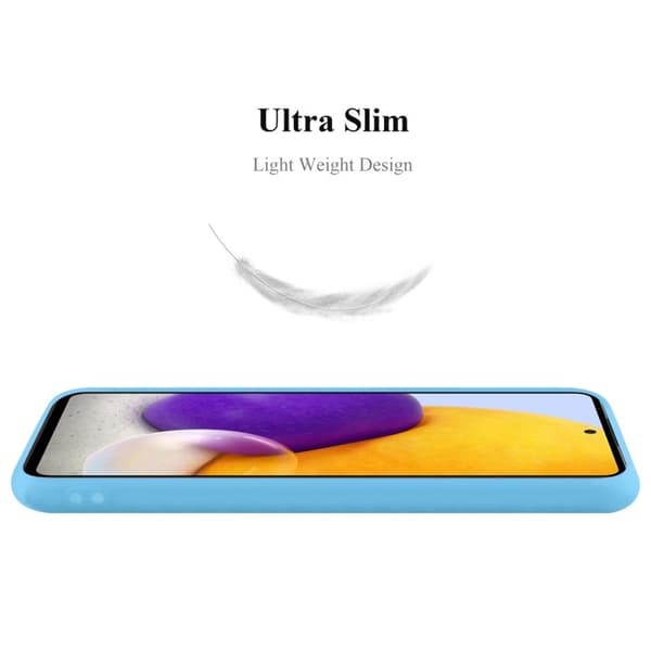 Skyddsfodral för Samsung Galaxy A73 5G CANDY BLÅ Stötsäker Silikon Blå