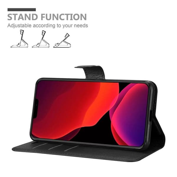 Etui för iPhone 12 PRO MAX i JET BLACK Svart