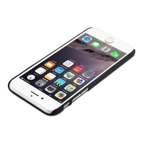 Apple iPhone 6-fodral - iPhone 6S i WOODY BROWN från Cadorabo (WOODY Design) Ultratunt hårt plastfodral med hårt fodral med
