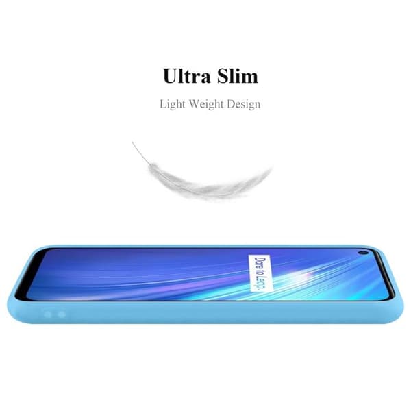 Skyddsskal för Realme Narzo 4G CANDY BLÅ Stötsäker Silikon Blå