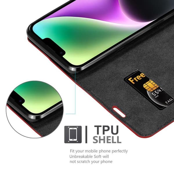 iPhone 14 Fodral i ÄPPLE RÖD Röd