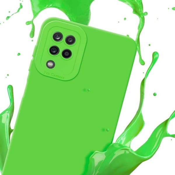 Skyddsfodral för Samsung Galaxy A12 / M12 i FLUID GRÖN Stötsäker Grön