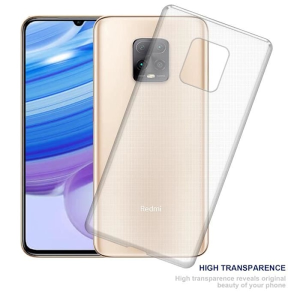 Coque - CADORABO - Xiaomi Redmi 10X 5G - Ultrafin - Transparent - Stötsäker skydd Transparent