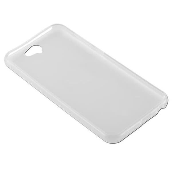Transparent stötabsorberande silikonfodral för HTC ONE A9 Vit