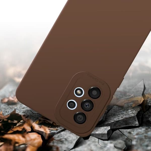 Skyddsfodral för Samsung Galaxy A32 4G i FLUID BRUN Stötsäker brun