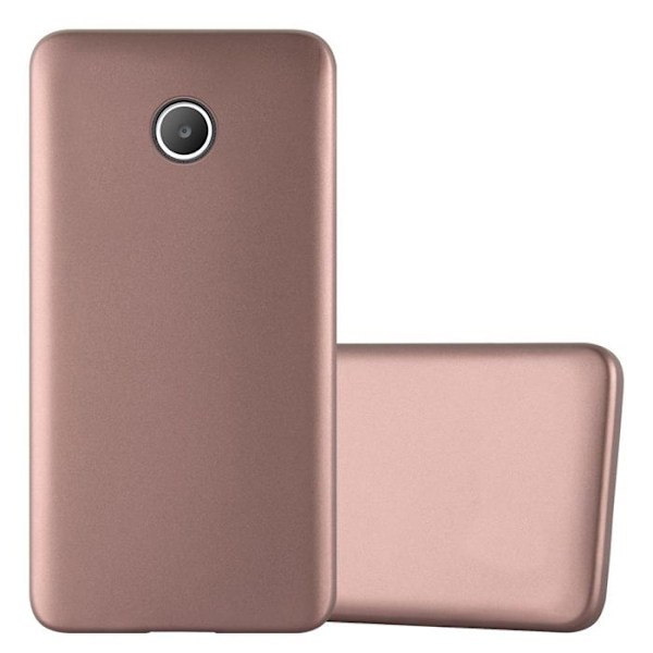 Coque för Huawei Y3 / Y3C / Y330 / Y331 / Y360 Fodral i METALLISK ROSÉ Etui Case Cover Skydd Silikon TPU Matt Rosa