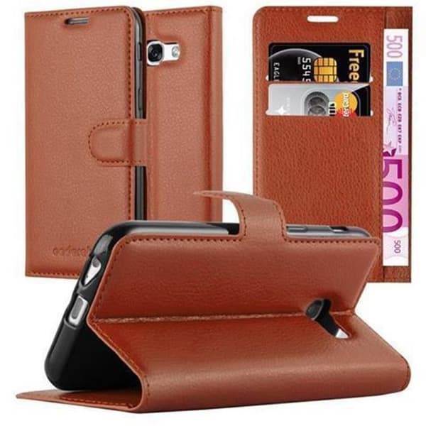 Etui för Samsung Galaxy A5 2017 i NÖTBRUN brun