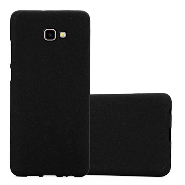 Fodral - CADORABO - Samsung Galaxy J4 PLUS - TPU silikon - Stötskydd - Tunn och lätt design Frost Svart