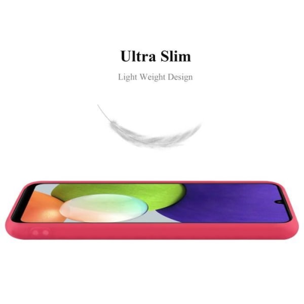 Coque - CADORABO - Samsung Galaxy A22 4G / M22 / M32 4G - Candy Röd - Silikon TPU - Stötskydd Candy Red