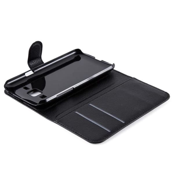 Etui för Samsung Galaxy TREND 3 i JET BLACK Svart