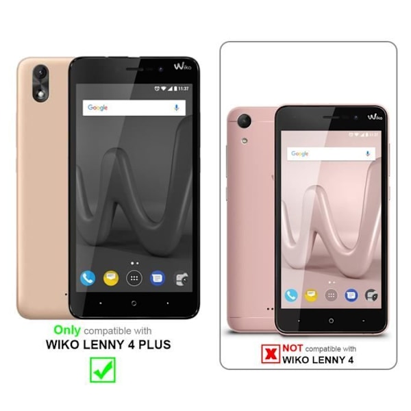 Skyddsglas för WIKO LENNY 4 PLUS - CADORABO - Härdat skärm skyddsfilm