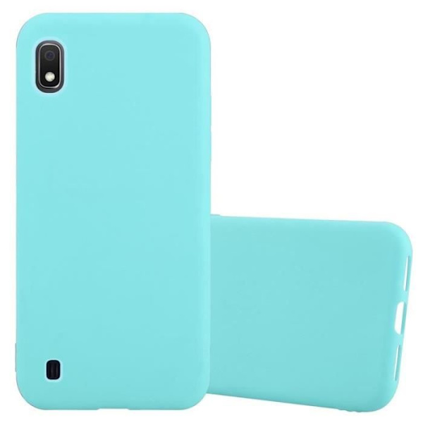 Skyddsfodral - CADORABO - Samsung Galaxy A10 - Silikon TPU - Stötsäker - Tunn Design Blå