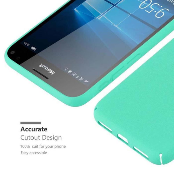 Coque - CADORABO - Nokia Lumia 950 XL - Stötskydd - Design Givré - Färg Frosty Grön Frostig grön