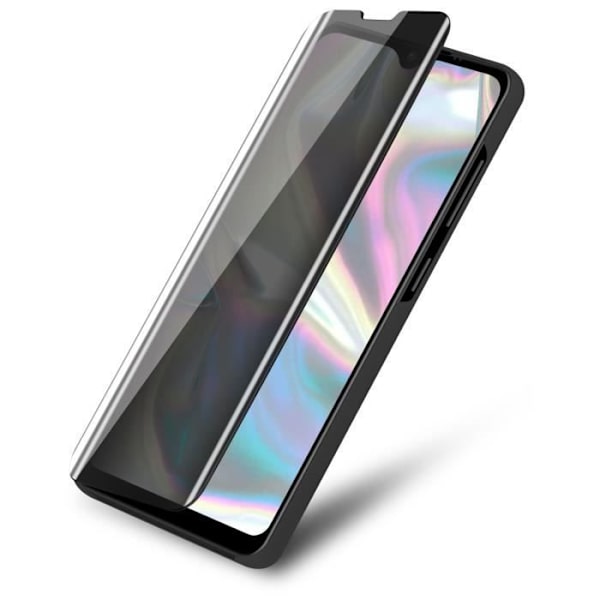 Coque - CADORABO - Samsung Galaxy A70e - Clear View - Skydd 360 grader - Svart Svart