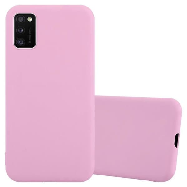 Skyddsfodral för Samsung Galaxy A41 CANDY ROSE VIF Stötsäker Silikon Ros