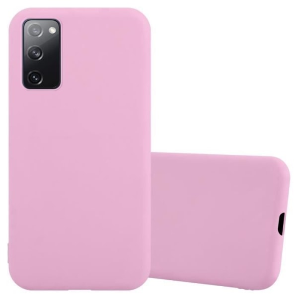 Fodral till Samsung Galaxy S20 FE i CANDY BRIGHT PINK Cadorabo Cover Protection Silikon TPU-fodral