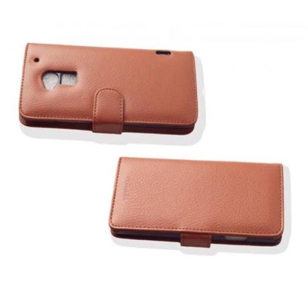 Etui Housse - CADORABO - HTC ONE MAX T6 - Simili-läder - Plånbok - Brun COGNAC COGNAC - MARRONE