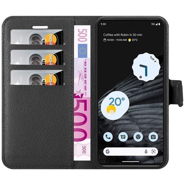 Etui för Google PIXEL 7 PRO i JET BLACK Svart