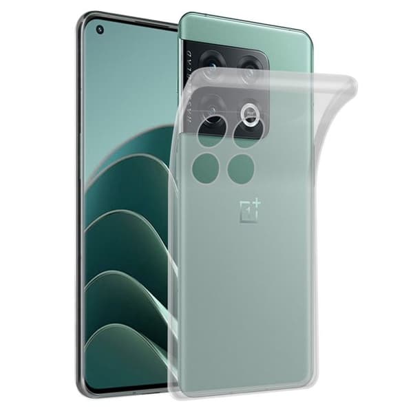 Stötsäkert silikonskal för OnePlus 10 Pro 5G Vit