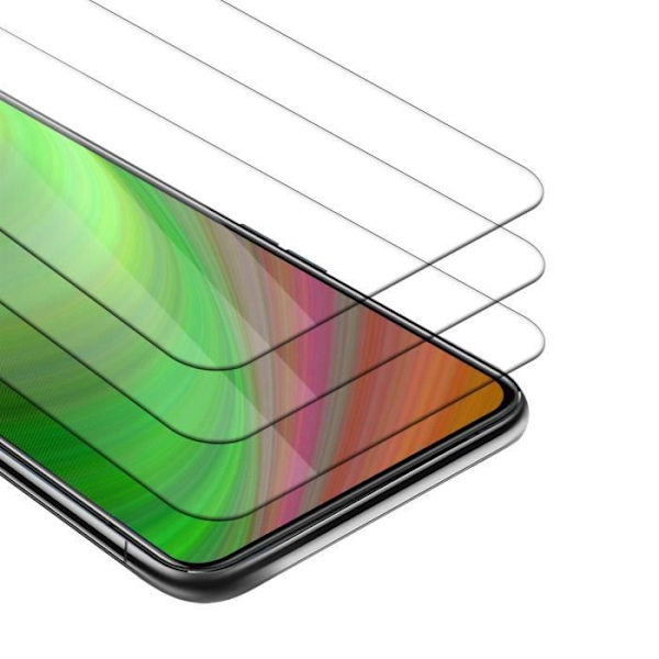 Cadorabo 3x Skyddsglas för Oppo Reno2 Z - 3x Härdat skyddsglas (Tempered) Transparent