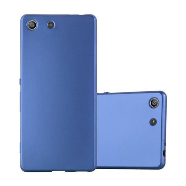 Skyddsfodral för Sony Xperia M5 Skyddsfodral i MATTE METALLBLÅ Design Blå