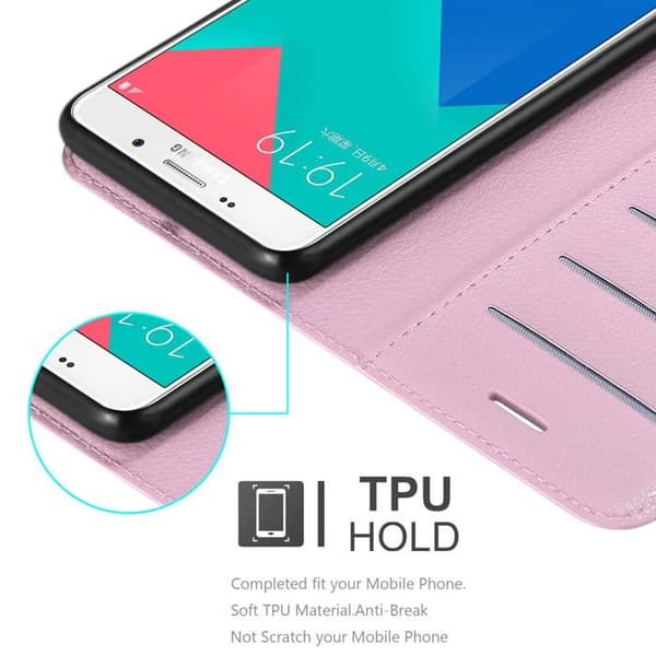 Etui för Samsung Galaxy A9 2016 i LOTUS ROSA Ros